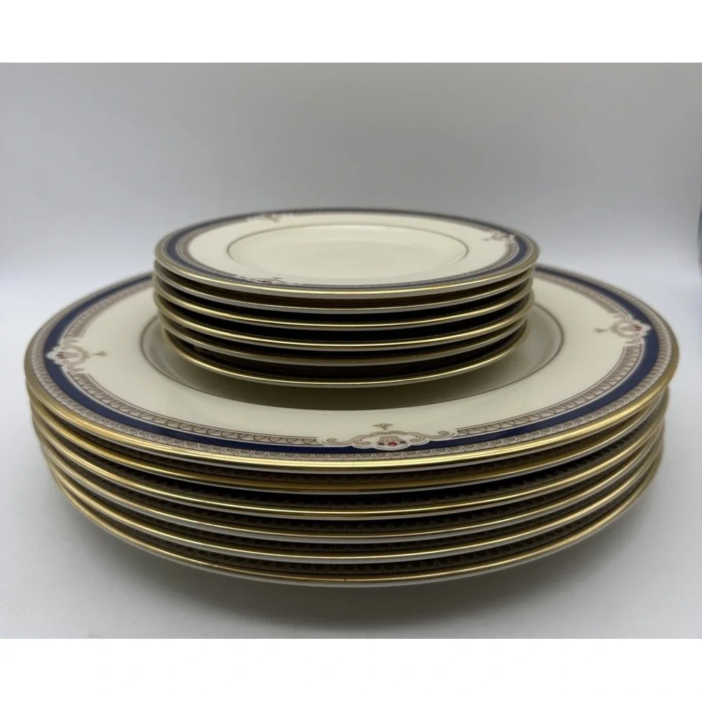 Vintage Lenox Presidential Collection Buchanan Set For 6 People 12 Pieces